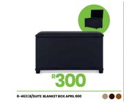 April 800 B/Suite Blanket Box