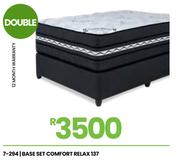 Comfort Relax 137 Double Base Set
