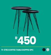 Doppio 2PC Coffee Table