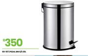 Pedal Bin S/S 30L