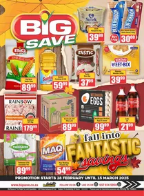 Big Save Cash And Carry : Fall Into Fantastic Savings (28 February - 15 March 2025)