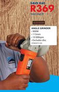 Black And Decker 900W Angle Grinder STAKG915-QS