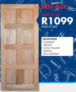 Solid Door 813 x 2032mm 