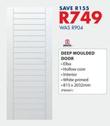 Doortech Deep Moulded Door 813 x 2032mm  PW4001