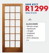 Swartland Glass Door 813 x 2032mm PD4