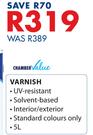 Chamber Value Varnish-5Ltr