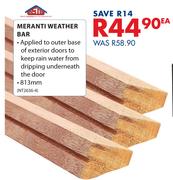 Esstee Meranti Weather Bar 813mm NT2636 4-Each