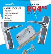 Chamber Value Naples Lock Set-2 Lever V953/2L/FH