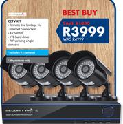 Security Mate CCTV Kit SMAHD4