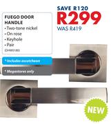 Fuego Door Handle DHW0180