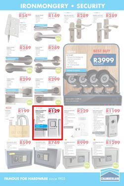 Chamberlains : Famous For Hardware (20 Sept - 6 Oct 2019), page 5