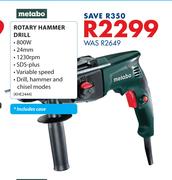 Metabo 800W Rotary Hammer Drill Including Case KHE2444
