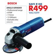 Bosch 670W Angle Grinder GWS6700