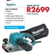 Makita 940W Belt Sander Including Dust Bag M9400B