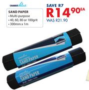 Chamber Value Sand Paper 300mmX1m-Each