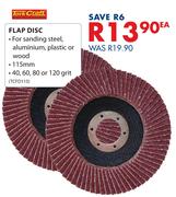 Fork Craft Flap Disc 115mm (TCFD115)-Each