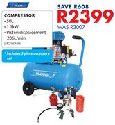 Tradeair 50L Compressor