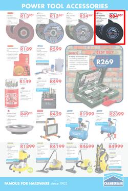 Chamberlains : Famous For Hardware (20 Sept - 6 Oct 2019), page 9