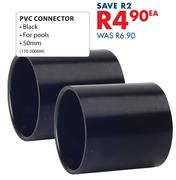 PVC Connector 50mm-Each
