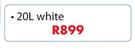 Dulux Acrylic PVA White-20Ltr