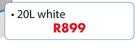 Plascon Polvin White-20Ltr