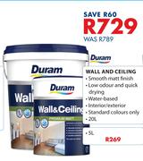 Duram Wall & Ceiling-20Ltr