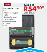 Roller & Tray Set-225mm Ea