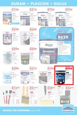 Chamberlains : Famous For Hardware (20 Sept - 6 Oct 2019), page 13