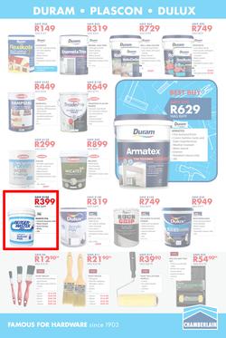 Chamberlains : Famous For Hardware (20 Sept - 6 Oct 2019), page 13