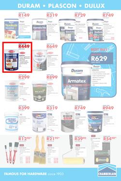 Chamberlains : Famous For Hardware (20 Sept - 6 Oct 2019), page 13
