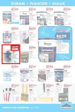 Chamberlains : Famous For Hardware (20 Sept - 6 Oct 2019), page 13
