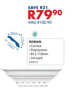 Roman Cornice-85 x 110mm