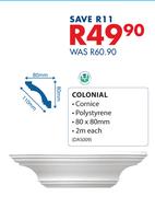Colonial Cornice-80 x 80mm 