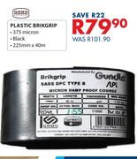Plastic Brikgrip-225mm x 40m