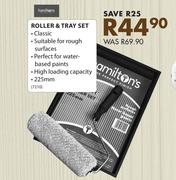 Hamiltons Roller & Tray Set-225mm Hamiltons Roller & Tray Set-225mm 