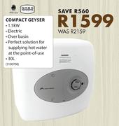 Compact Geyser-30Ltr