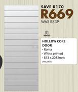 Doortec Hollow Core Door-813 x 2032mm