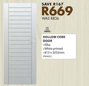 Doortec Hollow Core Door-813 x 2032mm