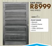 Pivot Door-1200 x 2032mm