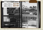 Aluminium Sliding Door-2100 x 2100mm