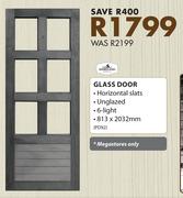 Swartland Glass Door-813 x 2032mm