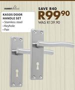 Chamber Value Kasos Door Handle Set