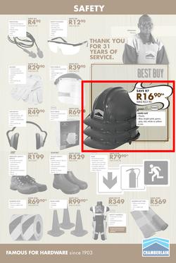 Chamberlains : Famous For Hardware (21 Sep - 7 Oct 2018), page 5