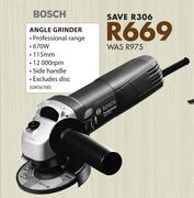 Bosch Angle Grinder