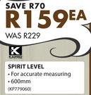 Kapro Spirit Level-600mm