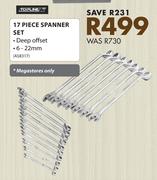 Topline 17 Piece Spanner Set