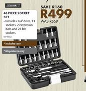 Topline 46 Piece Socket Set