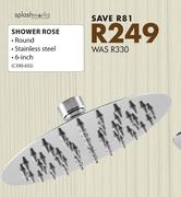 Splash Works Shower Rose