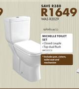 Splashworks Michelle Toilet Set