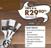 Hamiltons 75mm Paint Brush-Each